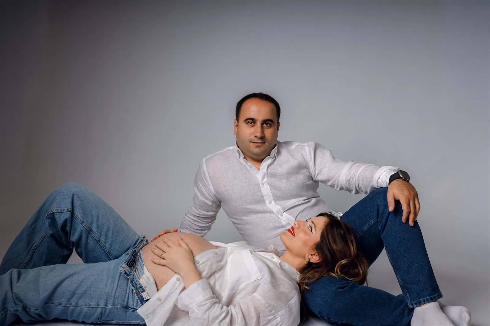 საორსულე ფოტოსესია ქუთაისში — LUMEN STUDIO