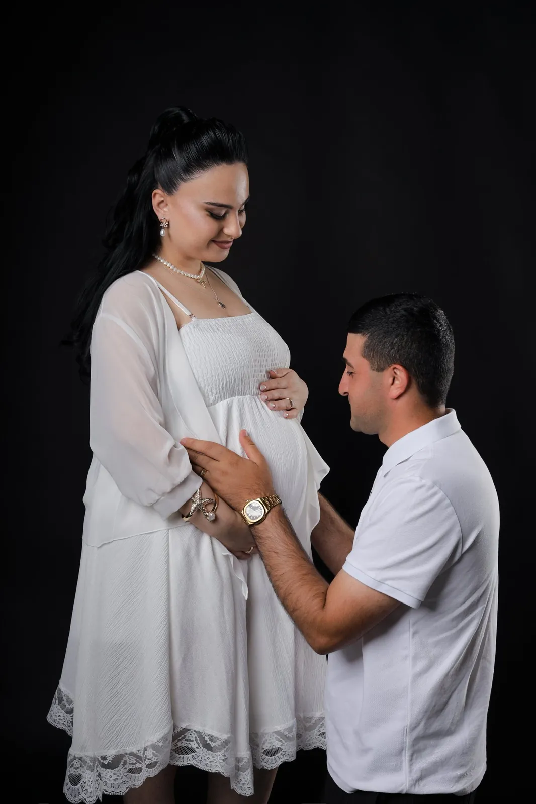 საორსულე ფოტოსესია ქუთაისში — LUMEN STUDIO