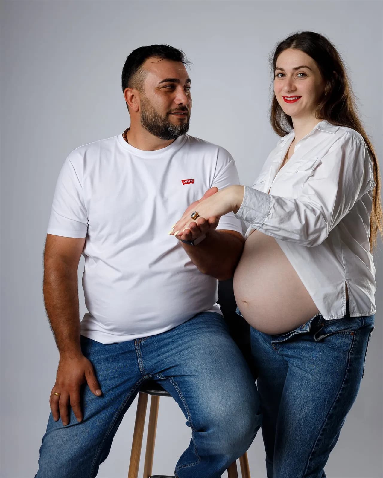 საორსულე ფოტოსესია ქუთაისში — LUMEN STUDIO